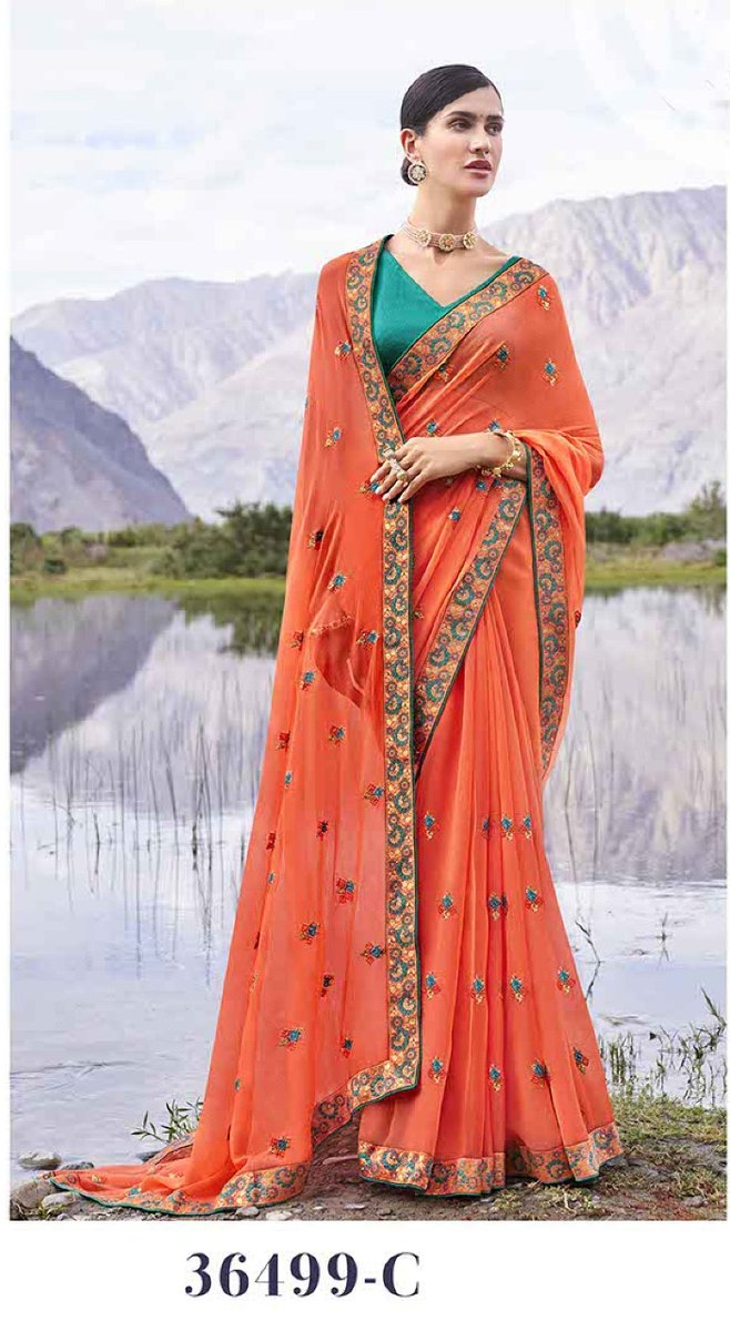 Anushree Saree Lavanya 36499 Colors 3