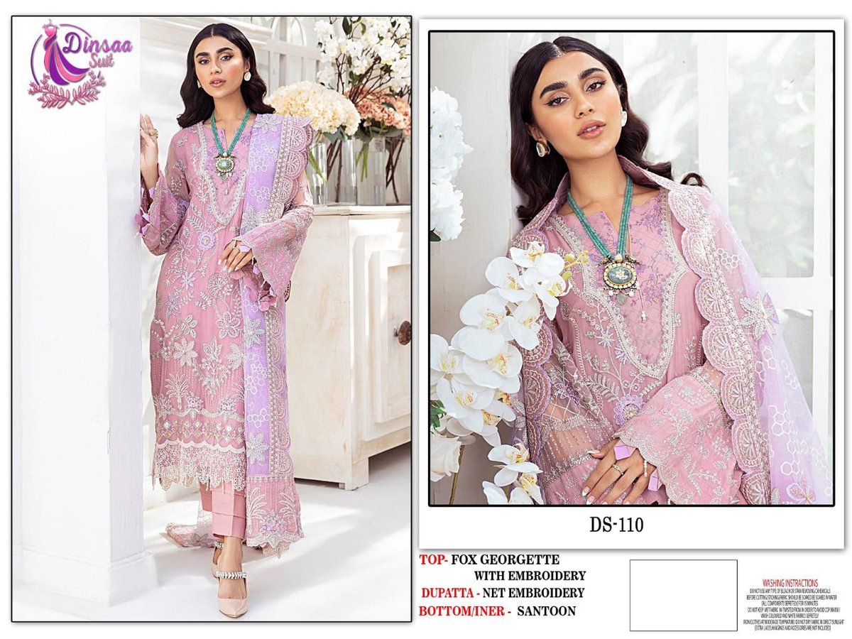 Dinsaa Suit Nureh Vol-1 DS-108 to DS-110 Series 3