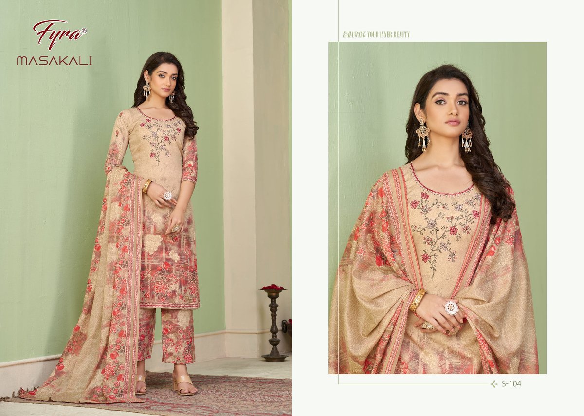Alok Suit Maskali 101-110 Series 4