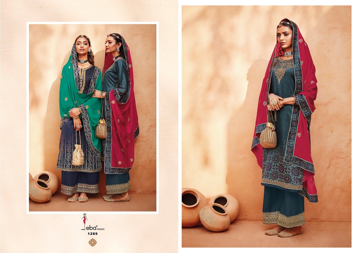 Eba Lifestyle Rang Bandhej Vol-2 1286-1291 Series 4