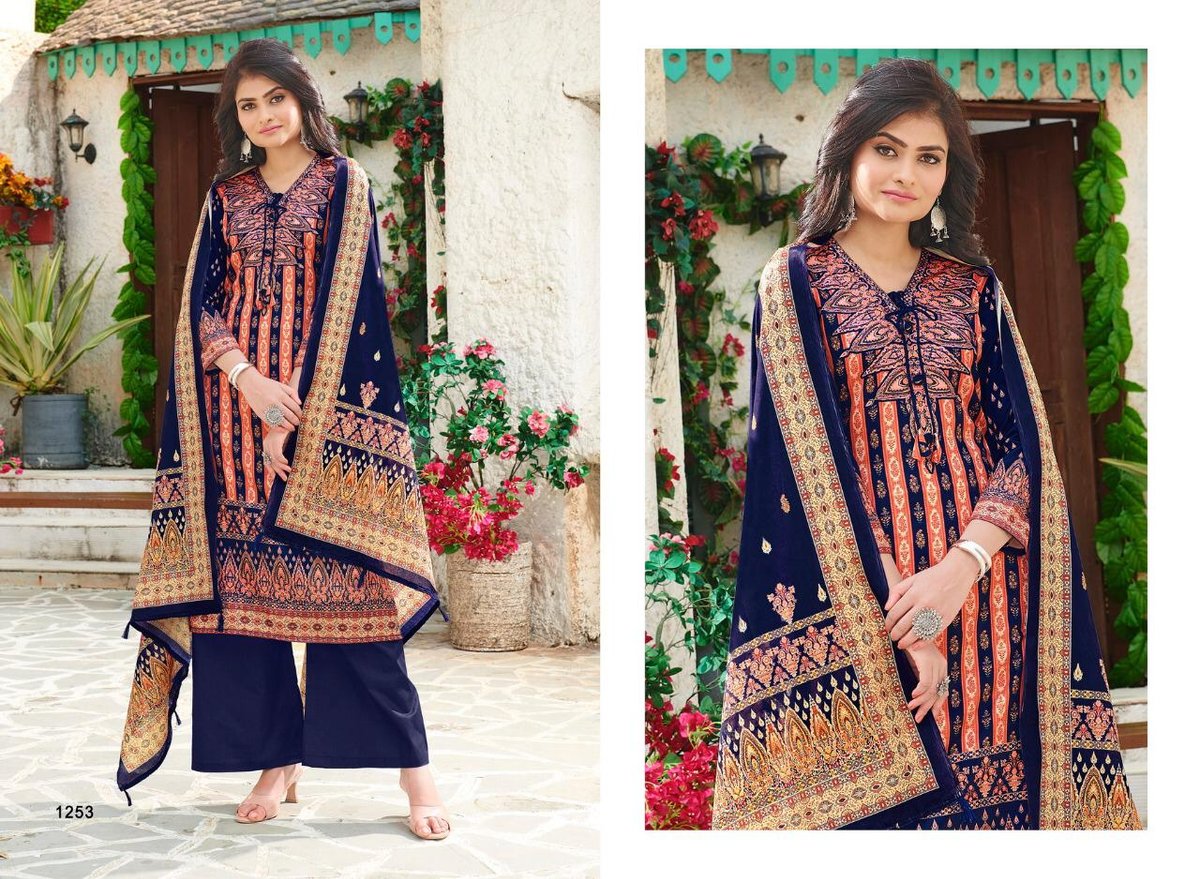 Bipson Prints Kashmiri Queen 1253-1256 Series 1