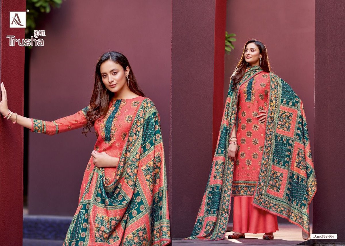 Alok Suits Trusha 838-001 To 838-010 Series 9