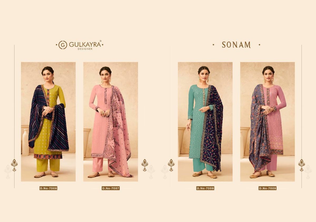 Gulkayra Designer Sonam 7006-7009 Series 5
