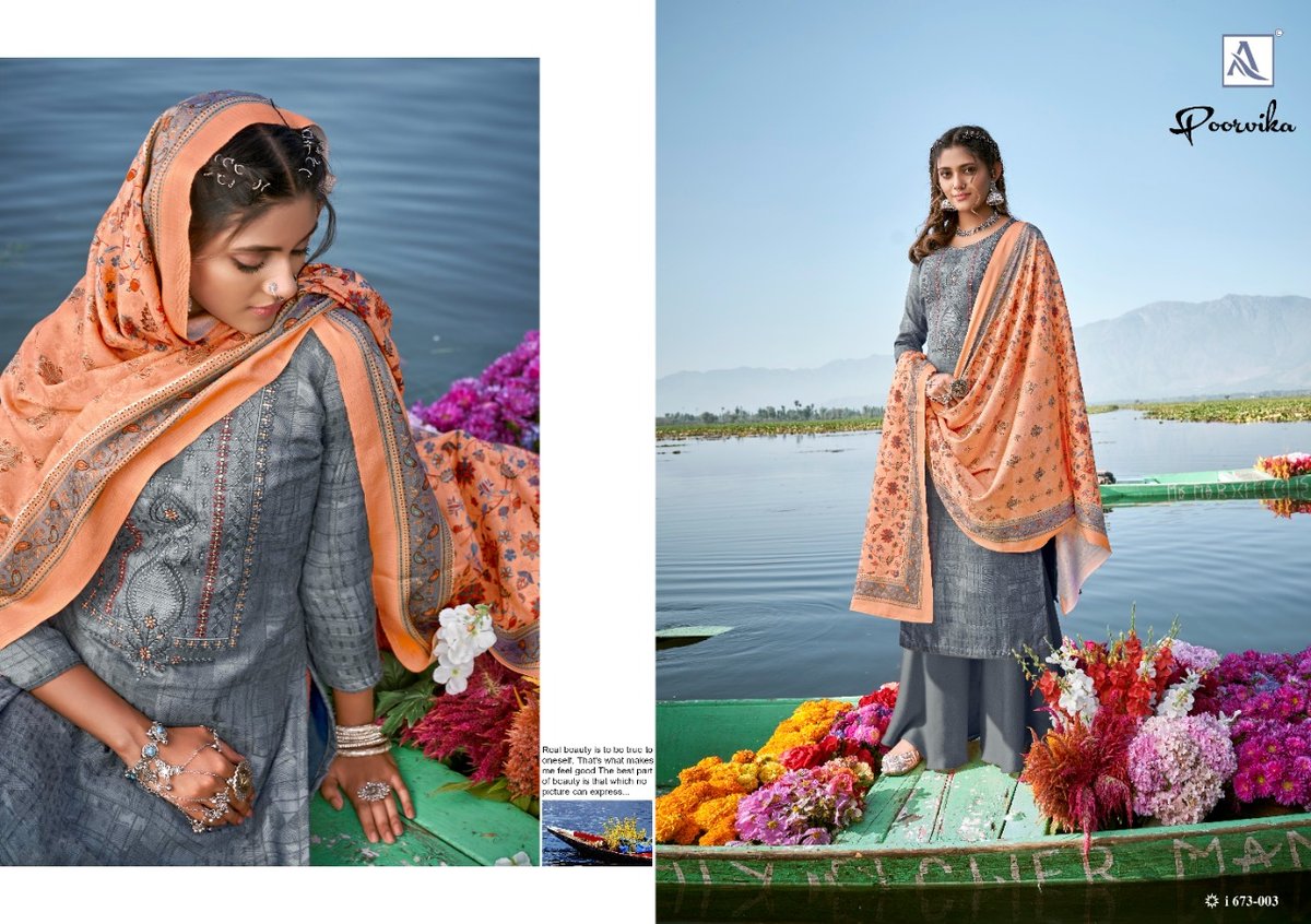 Alok Suits Poorvika 673-001-673-010 Series 3