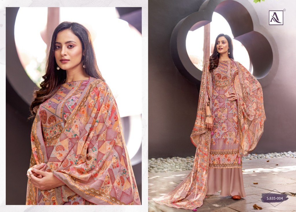 Alok Suits Gulnar 835-001 to 835-008 Series 4