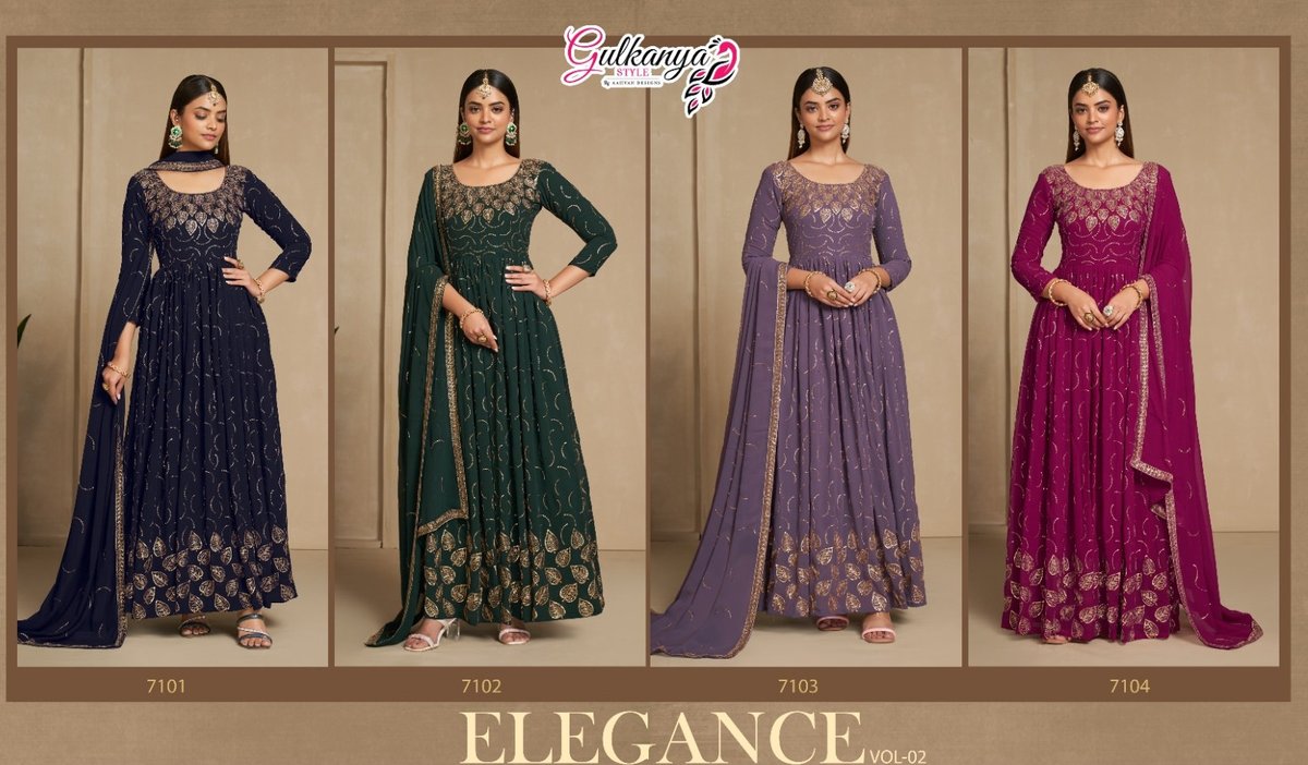 Gulkanya Style Elegance Vol-2 7101-7104 Series 5
