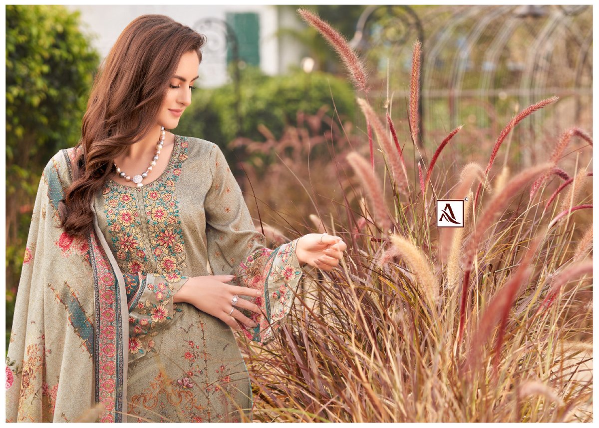 Alok Suit Qurbat Edition Vol-7 1158-001 to 1158-008 Series 5
