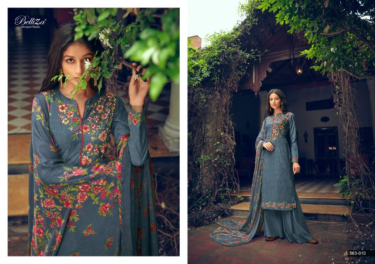 Belliza Designer Nimisha 563-001 to 563-010 Series 10