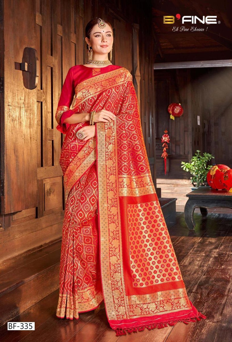 B Fine Saree Swarovski BF-329-BF-338 Series 6