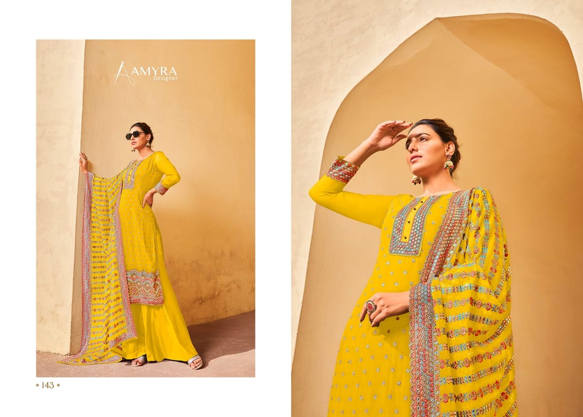 Amyra Designer Aaina Vol-10 142-145 Series 2