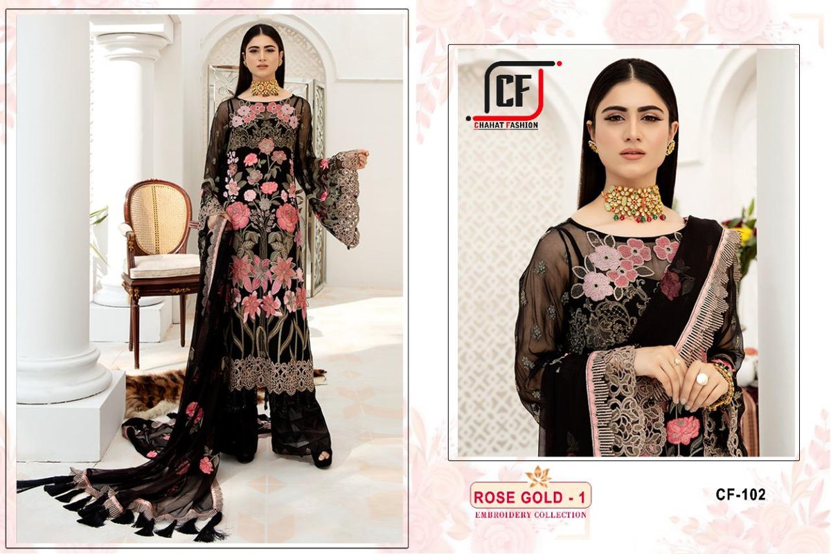 Chahat Fashion Rose Gold-1 CF-101-CF-102 Series 2