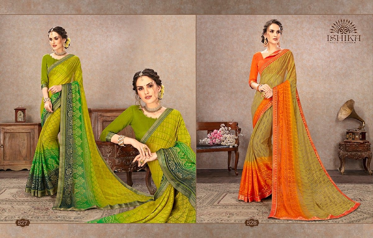 Ishika Sarees Shubham 521-534 Series 6