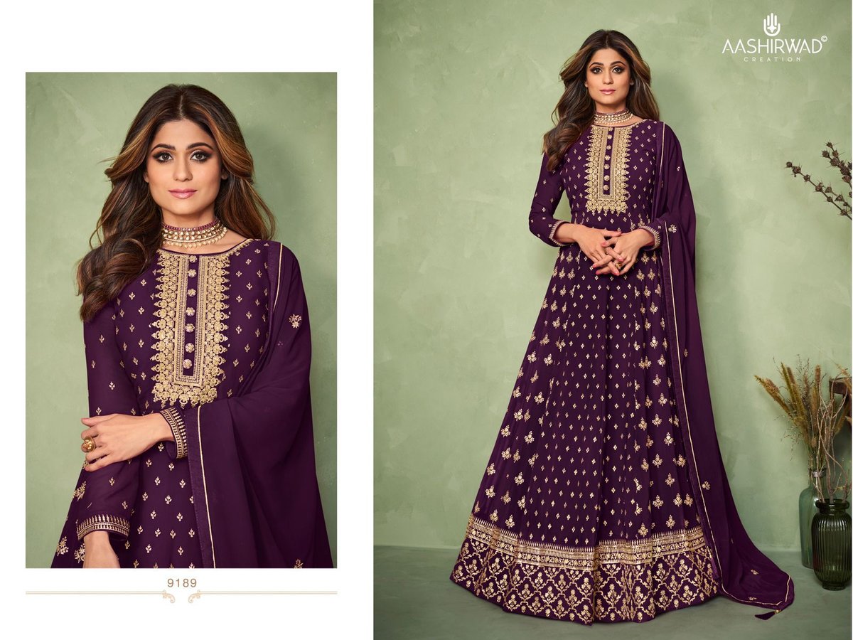 Aashirwad Creation Carnival Master Copy 9185-9194 Series 6