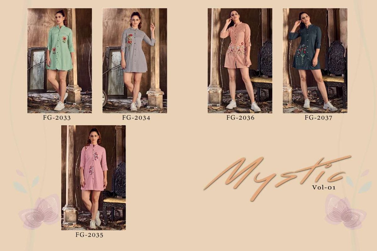 Fashion Galleria Mystic Vol-1 FG-2033 to FG-2037 Series 6