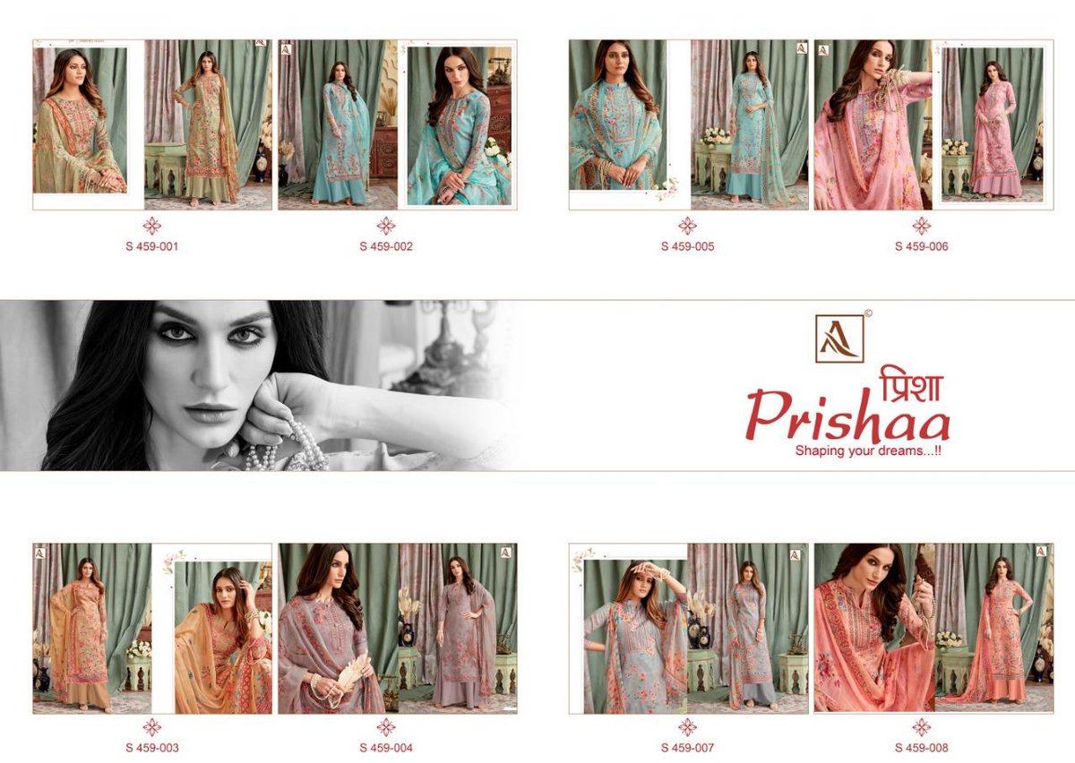 Alok Suit Prisha 459-001-459-008 Series 9