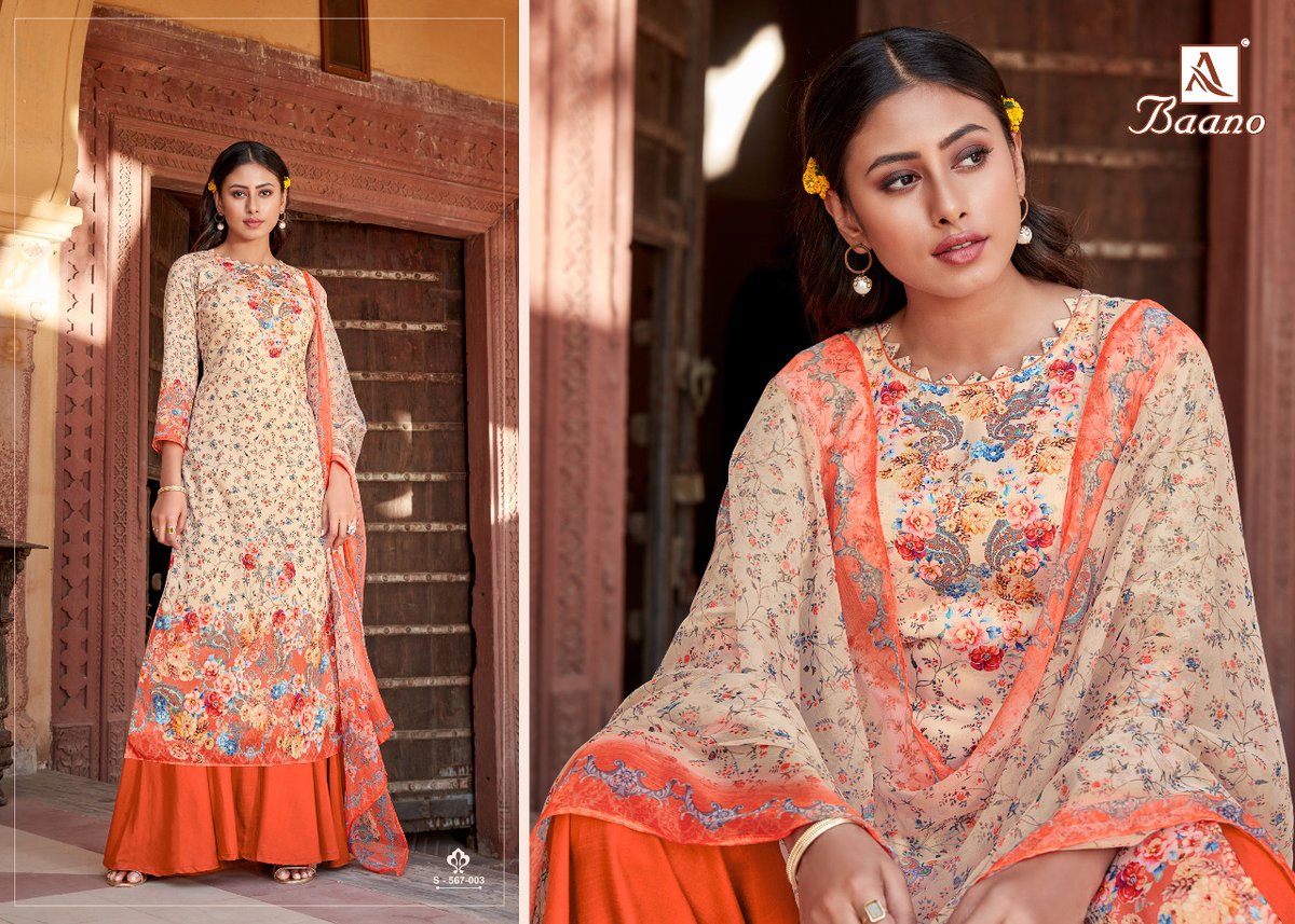 Alok Suits Baano 567-001 to 567-010 Series 3