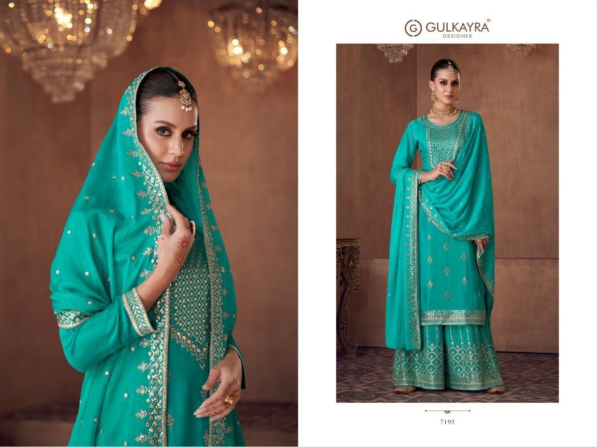 Gulkayra Designer Vaani 7195-7198 Series 1