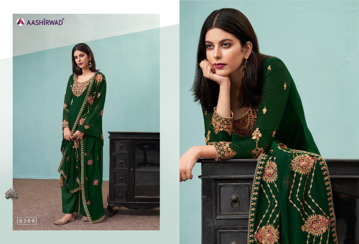Aashirwad Creation Tulsi 8364-8369 Series 5