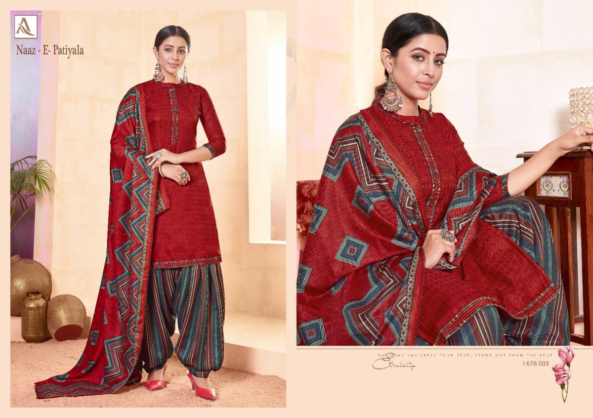 Alok Suits Naaz E Patiyala 678-001-678-010 Series 3