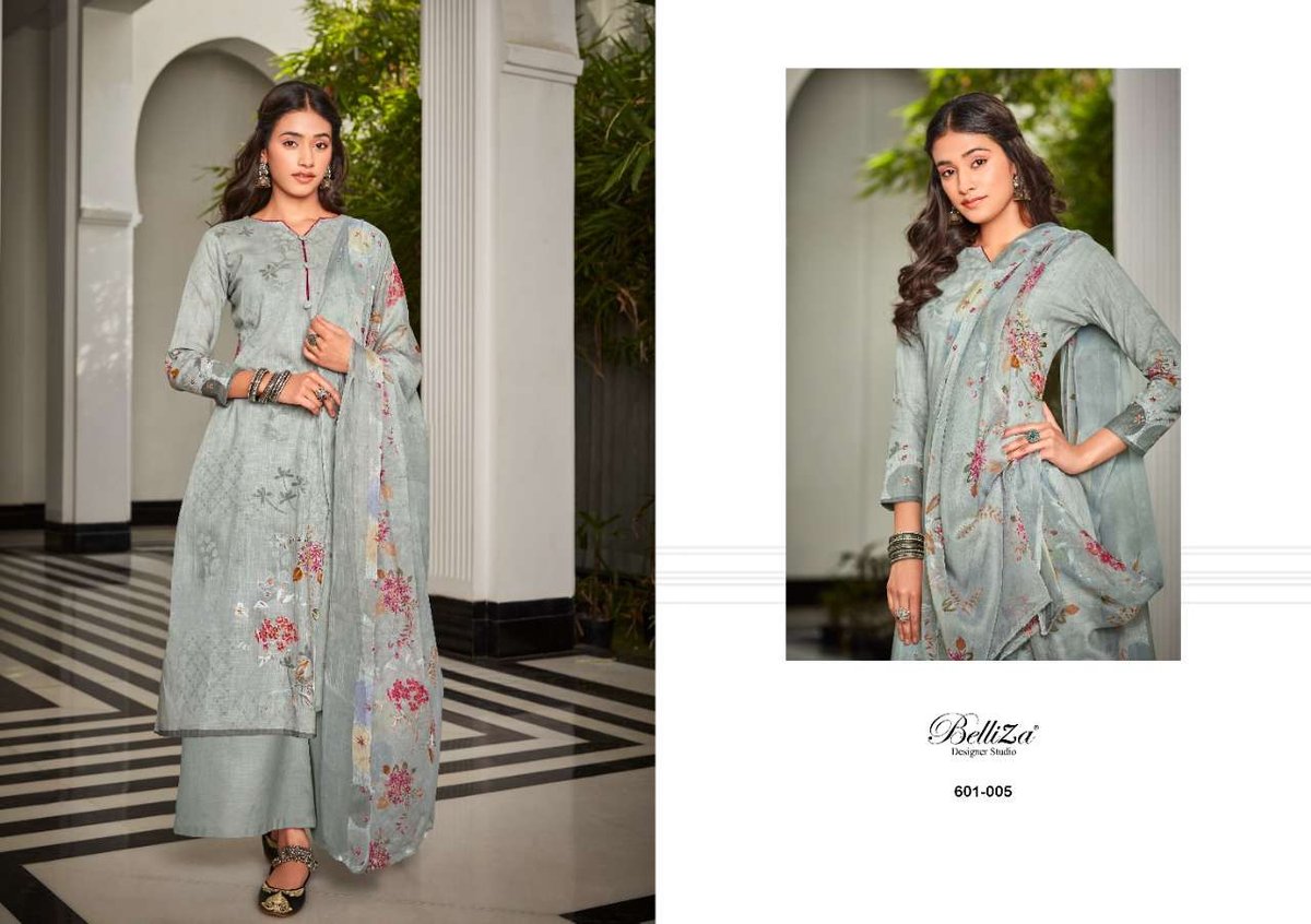 Belliza Designer Namika Vol-2 601-001 to 601-010 Series 5