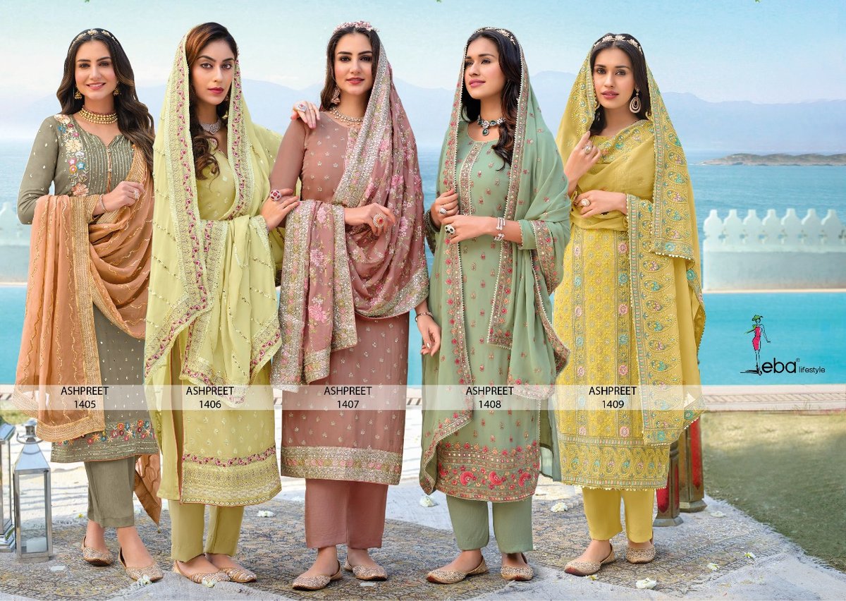 Eba Lifestyle Ashpreet Vol-4 1405-1409 Series 6