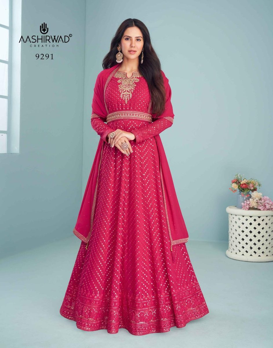 Aashirwad Creation Mogra 9291-9295 Series 1