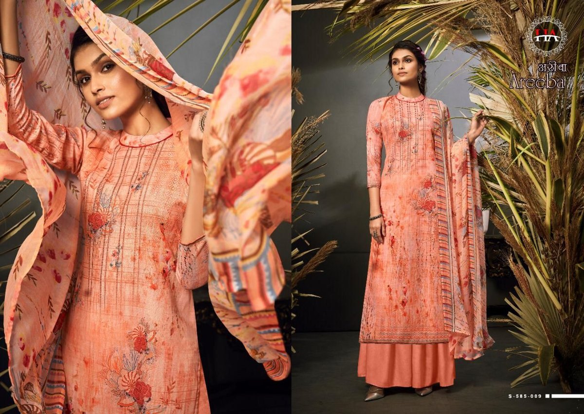 Harshit Fashion Areeba 585-001 to 585-010 Series 9