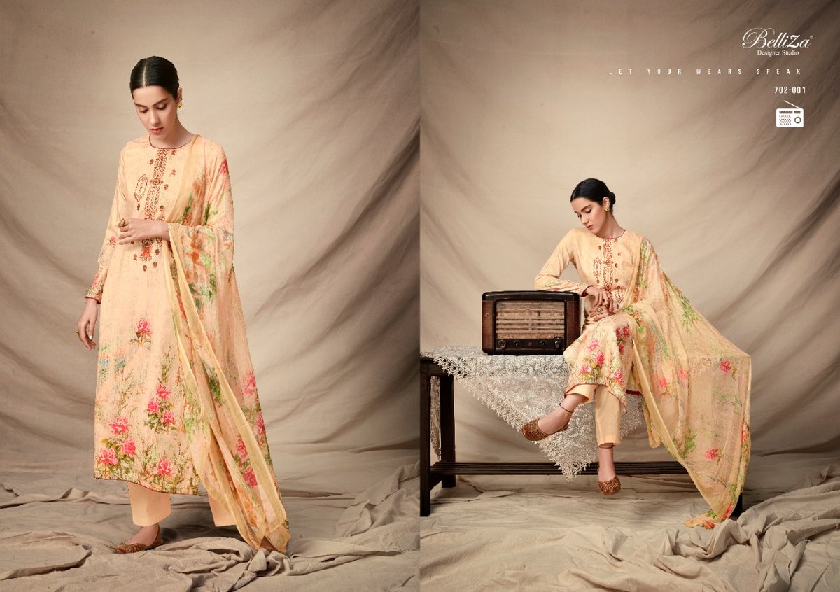 Belliza Designer Panache 702-001 to 702-006 Series 1
