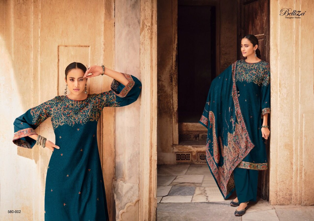 Belliza Designer Kashmiriyat 580-001 to 580-010 Series 2