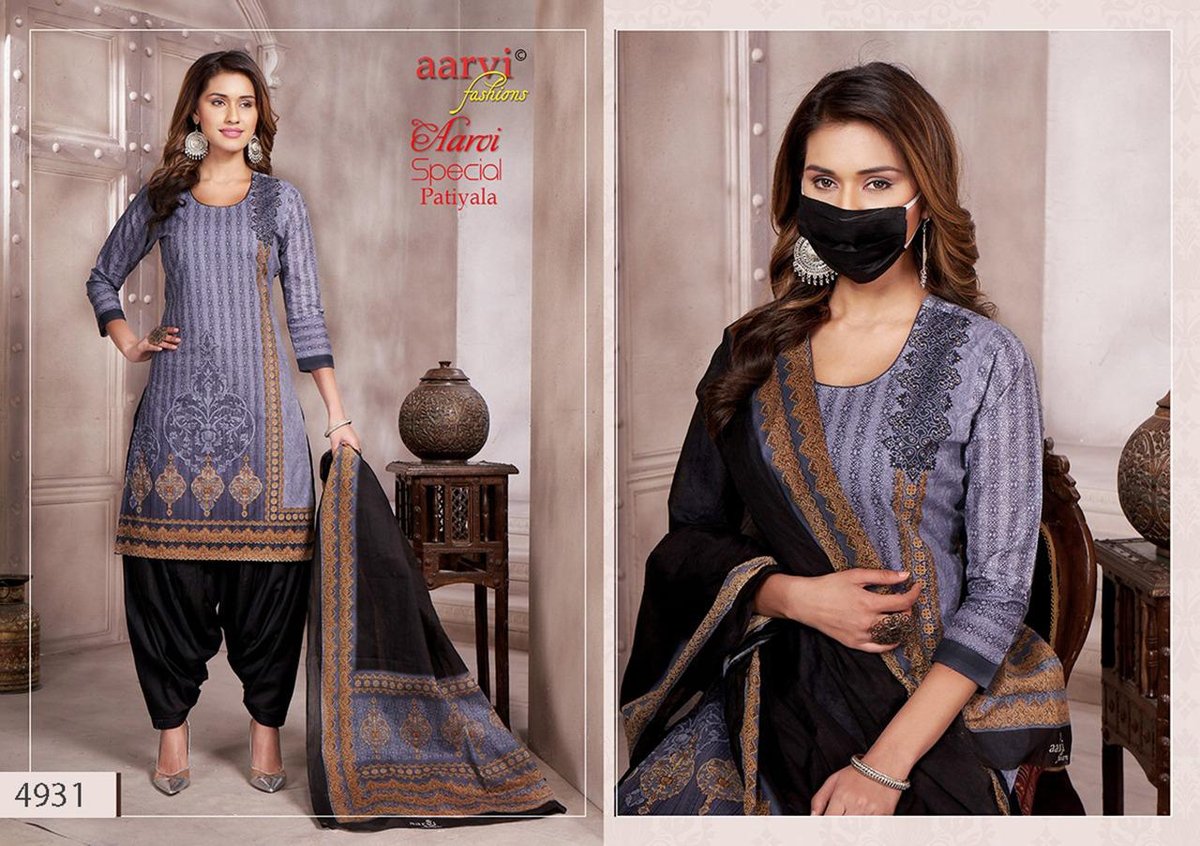 Aarvi Fashion Aarvi Special Patiyala Vol-14 4931-4942 Series 1