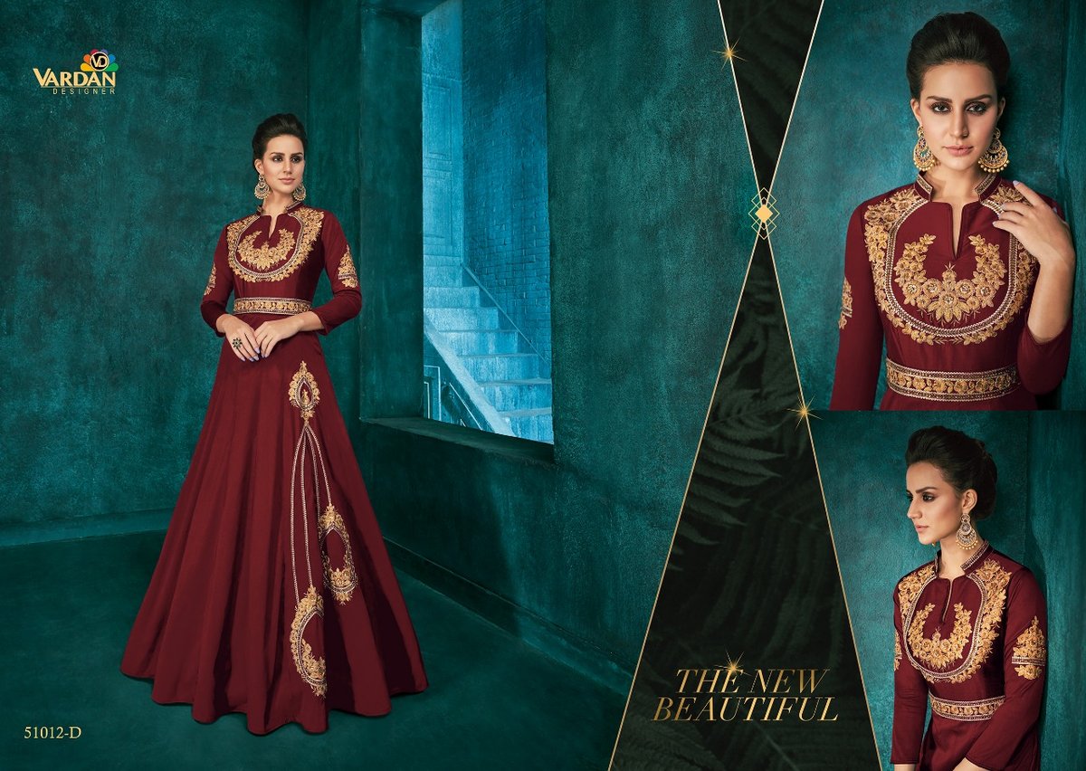 Vardan Designer Razi Gold Vol-1 51012 Colors 3