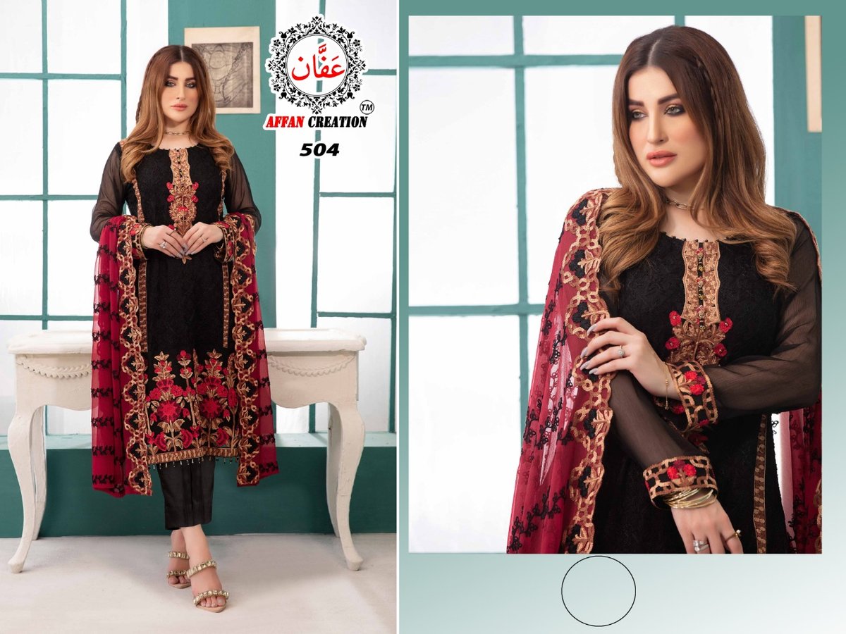 Affan Creation La Belle Soiree 501-504 Series 4