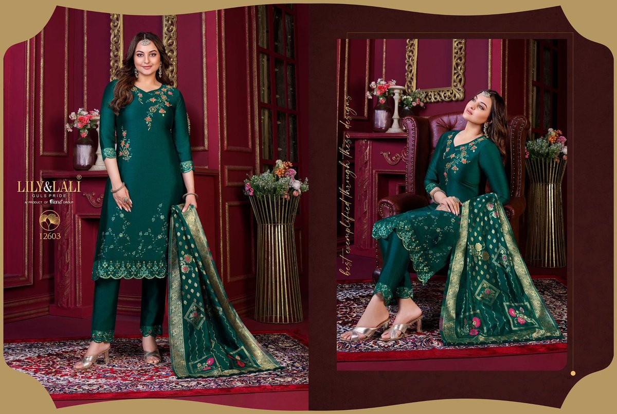 Lily And Lali Majestic Modish 12601-12608 Series 3