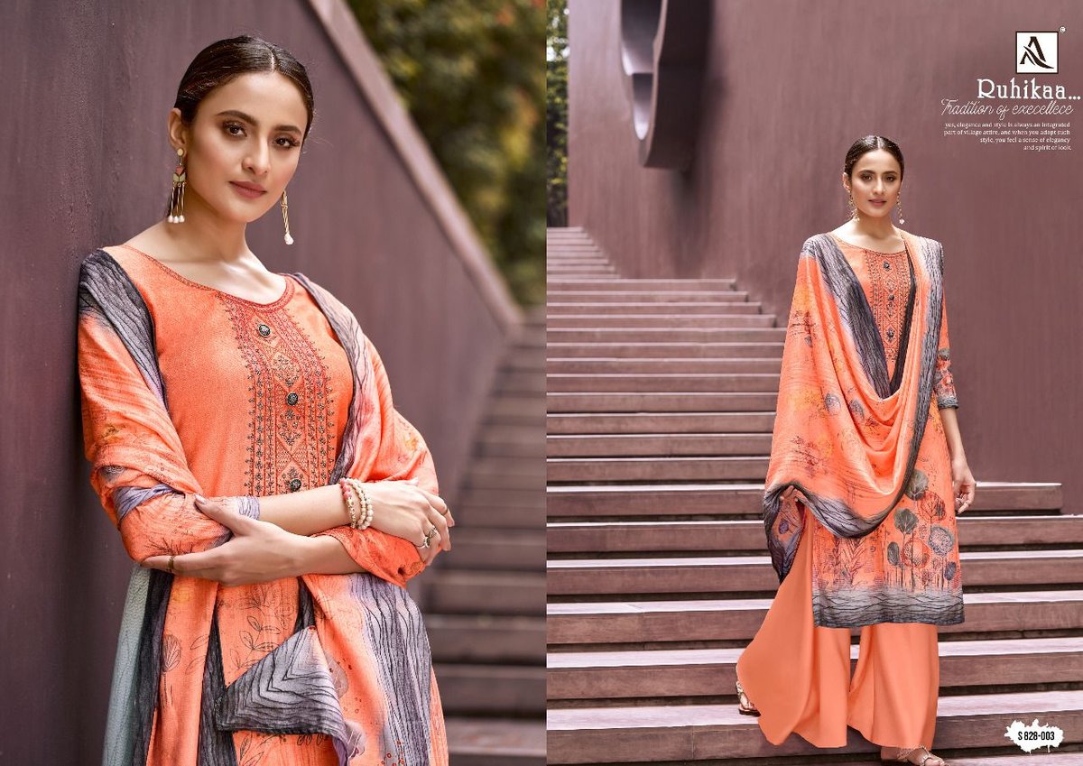 Alok Suits Ruhikaa 828-001 to 828-010 Series 3