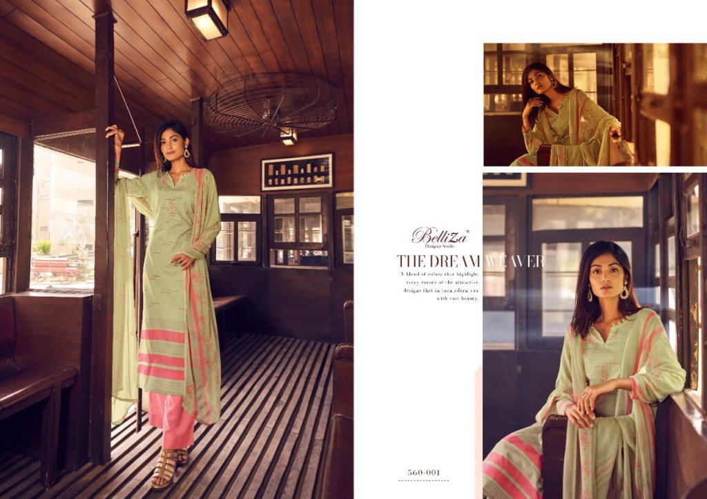 Belliza Designer Nazrana 560-001 to 560-010 Series 1
