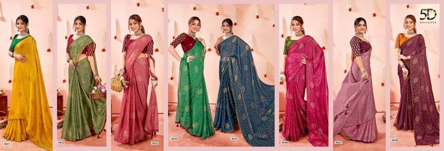 5D Designer Bindu 4641-4648 Series 9