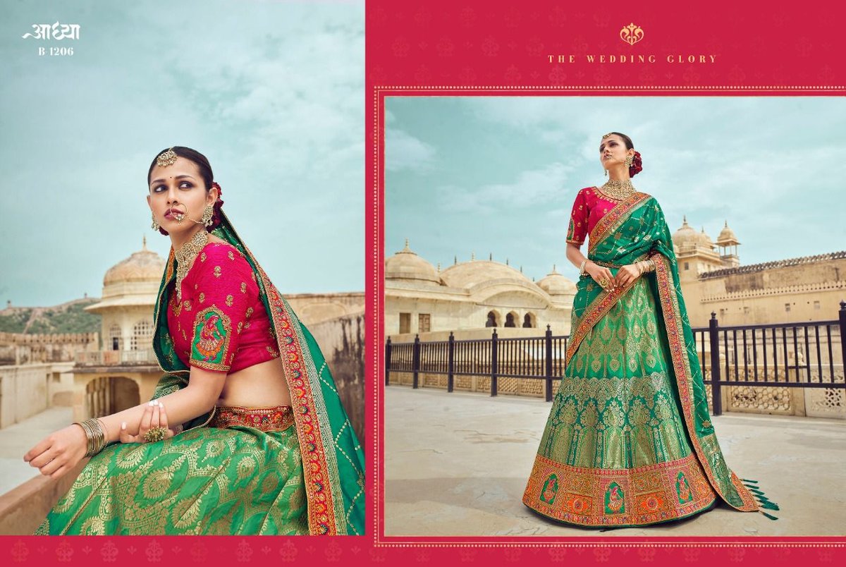 Aadhya Lehenga B-1201 to B-1208 Series 6