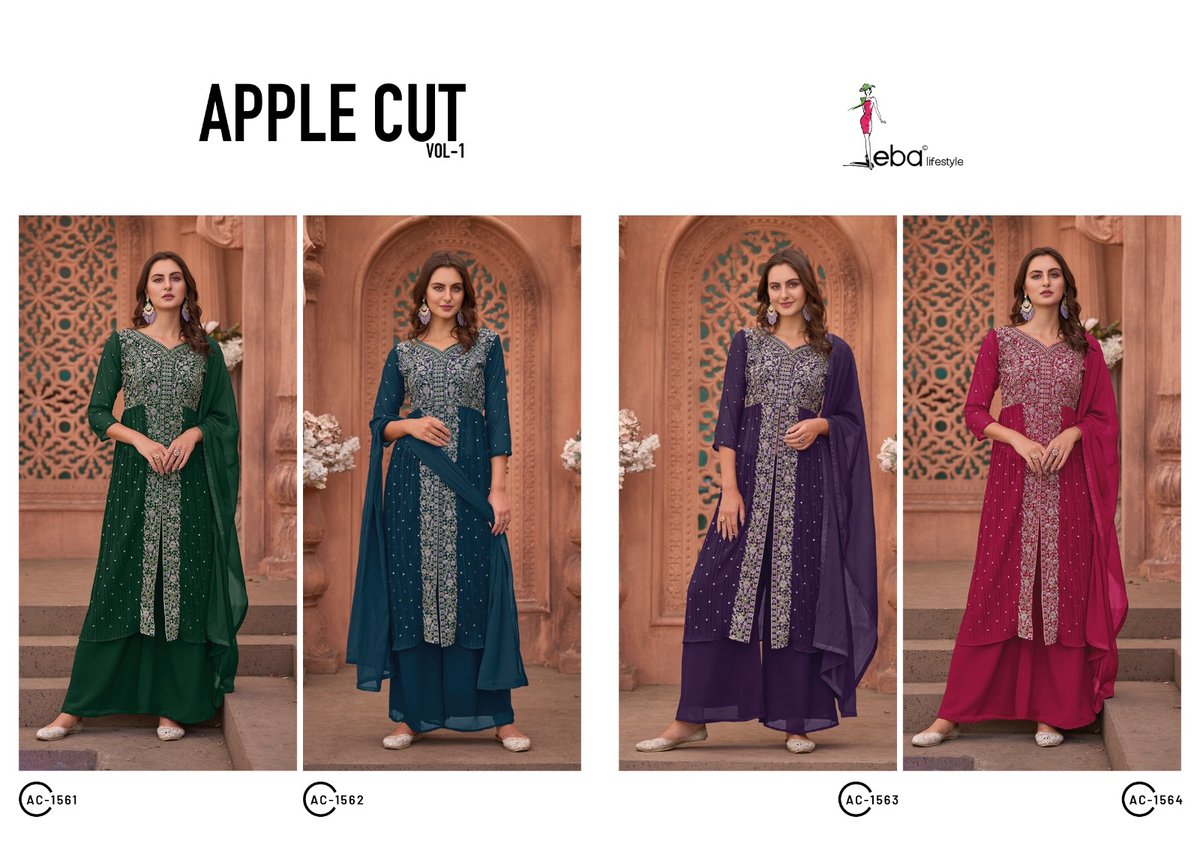 Eba Lifestyle Apple Cut Vol-1 1561-1564 Series 5