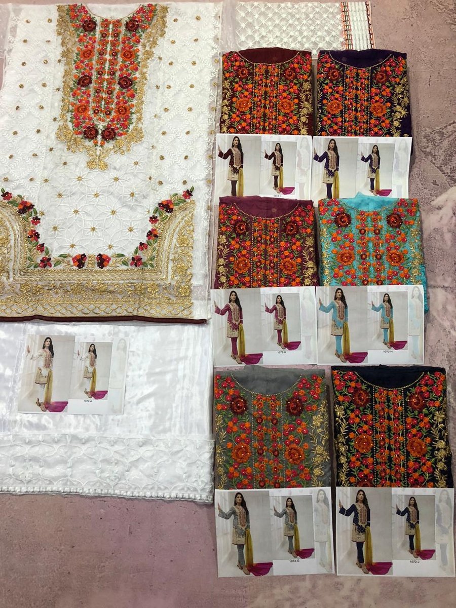 AGF 1072 Colors Pakistani Style Suits 9