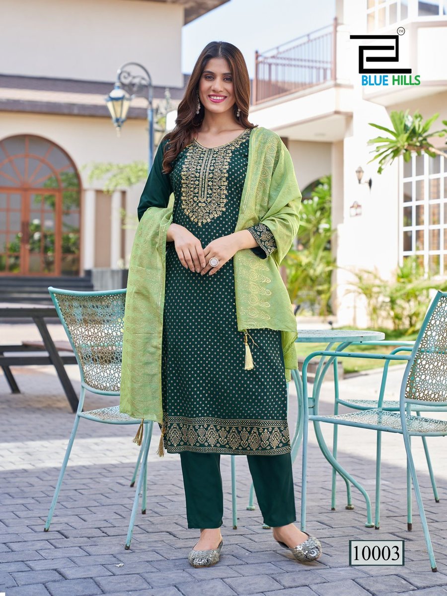 BLUE HILLS ROYAL TOUCH VOL-10 10001 TO 10008 3