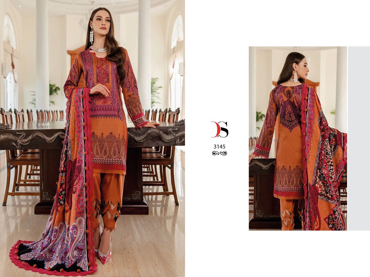Deepsy Suit Firdous Urbane-23 Vol-2 3141-3148 Series 5