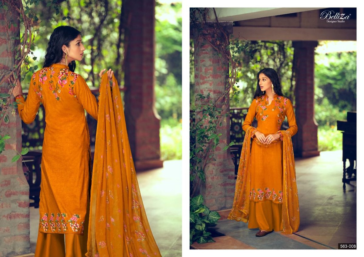 Belliza Designer Nimisha 563-001 to 563-010 Series 8