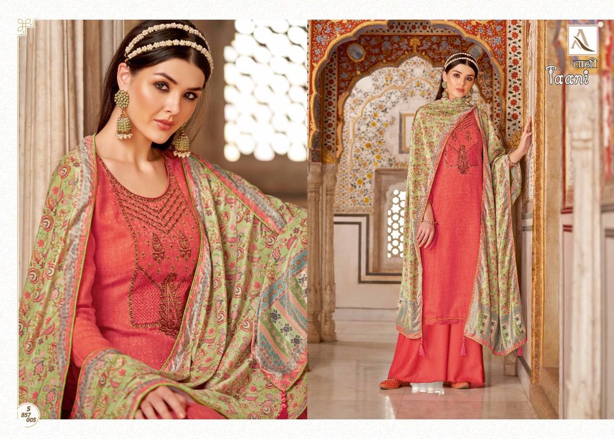 Alok Suits Taani 857-001 To 857-010 Series 5