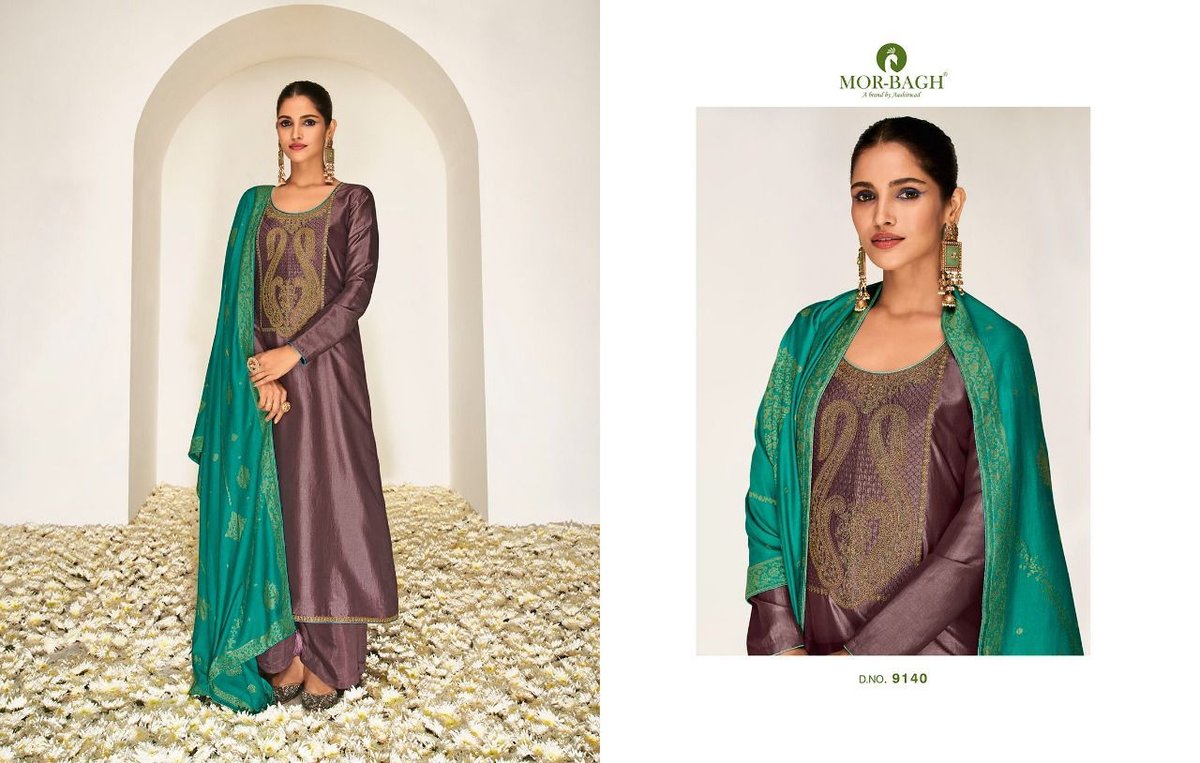 Aashirwad Creation Mor Bagh Shreya 9138-9143 Series 3