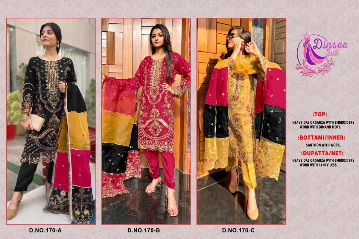 Dinsaa Suit 170 Colors 4