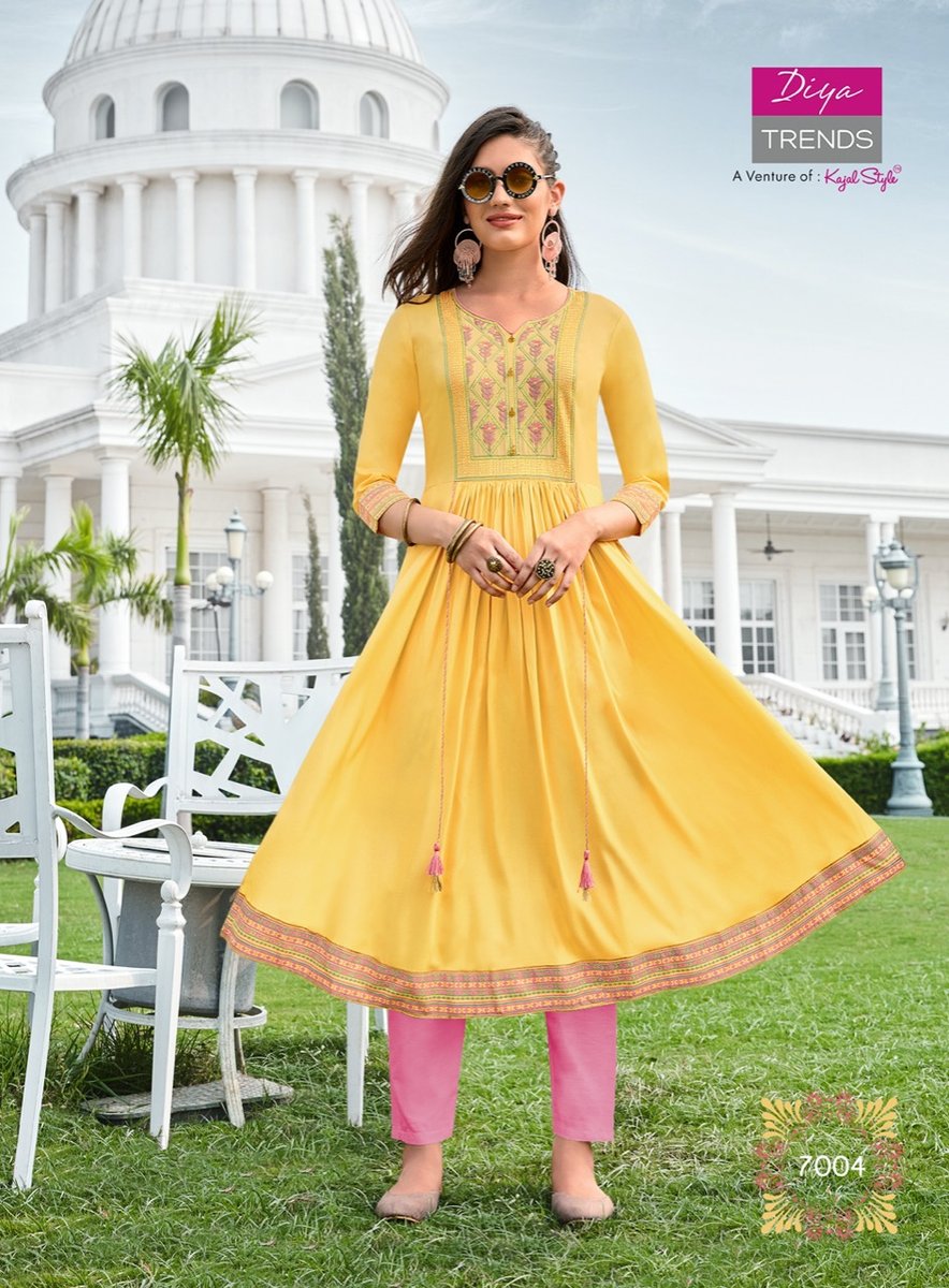 Diya Trendz Ethnic City Vol-7 7001-7010 Series 4