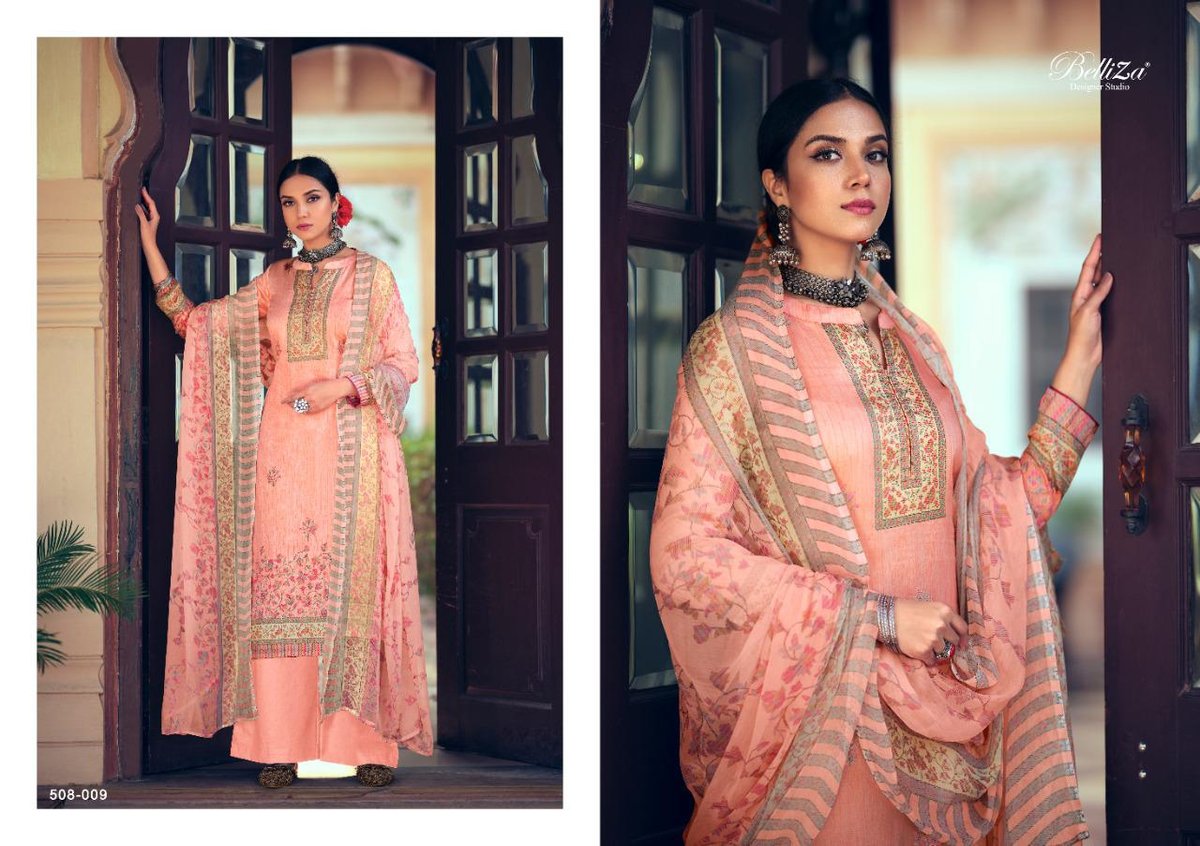 Belliza Designer Swara 508-001 to 508-010 Series 9