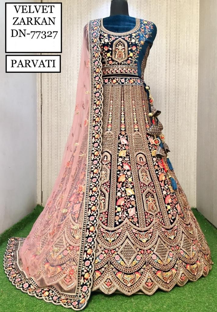 Parvati Designer Lehenga 77326-77333 Design 4
