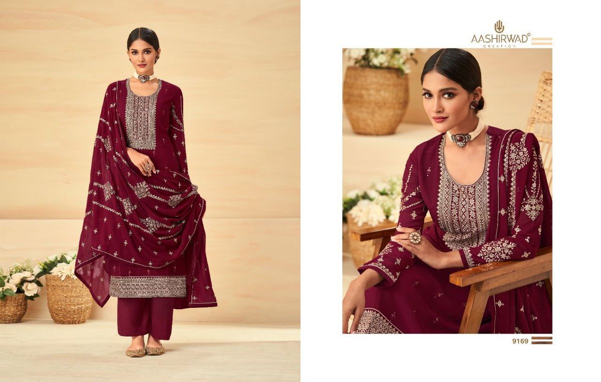Aashirwad Creation Aura 9165-9170 Series 5