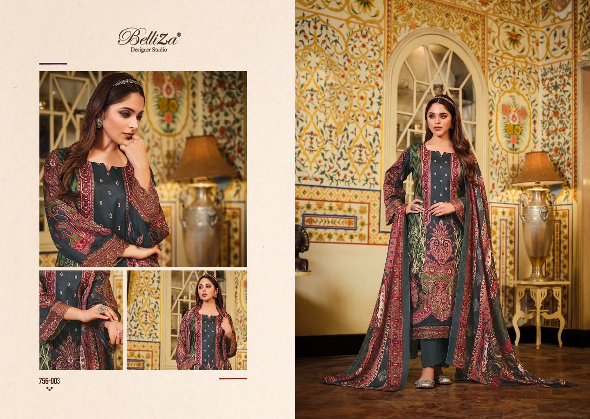 Belliza Designer Haafiza 756-001 to 756-010 Series 3